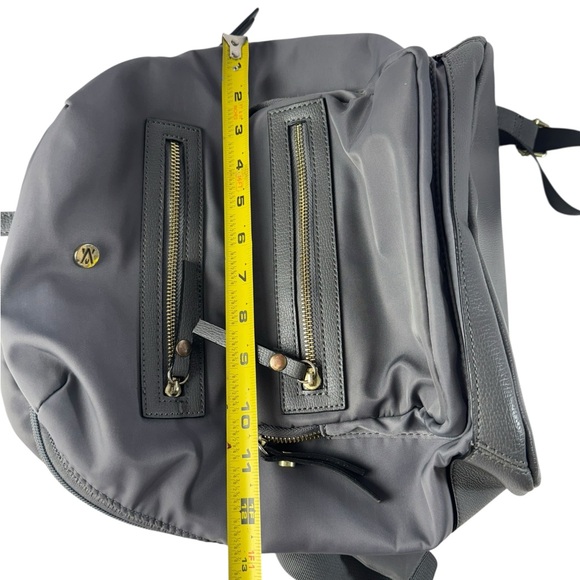 Travanti Nylon backpack with laptop pouch